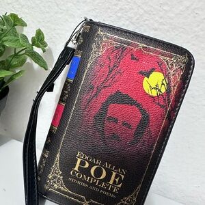 Edgar Allan Poe Book Wallet